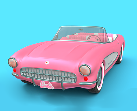 Chevrolet Corvette / Barbie Car
