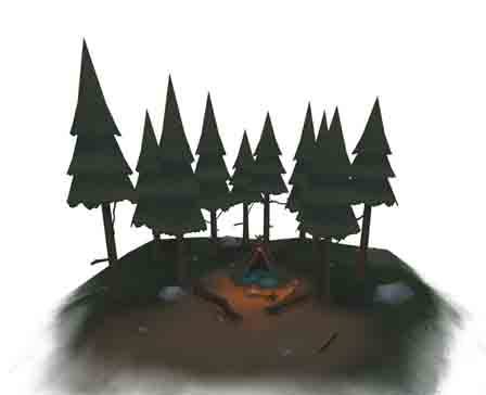 camping buscraft ambience by Edgar_koh