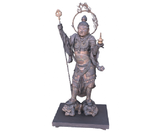 Bishamonten, Guardian of the North, 13th C CE