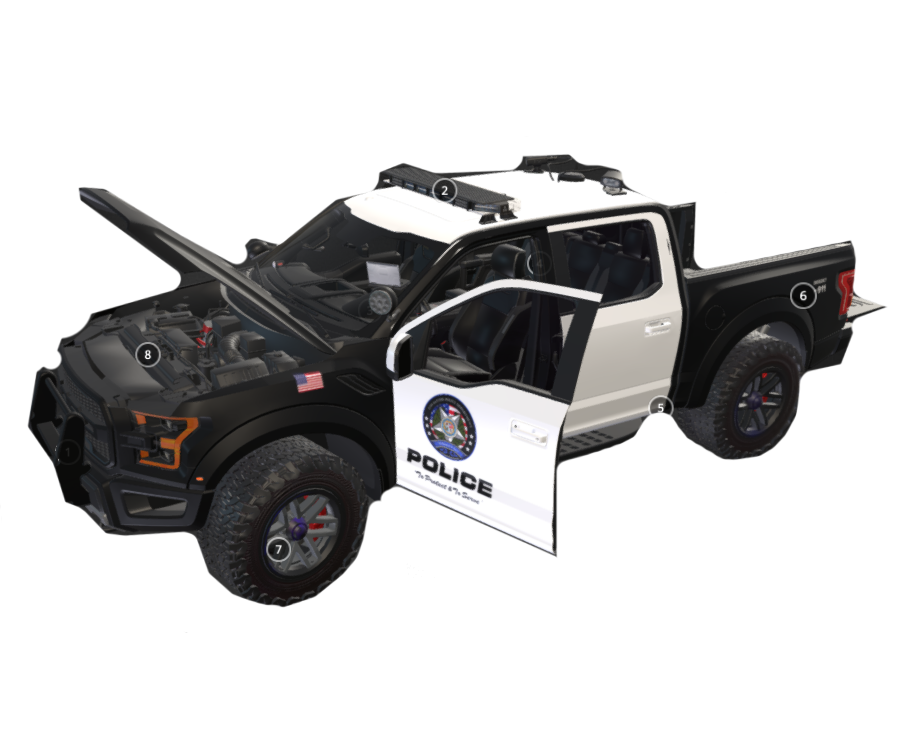 Police Ford Raptor