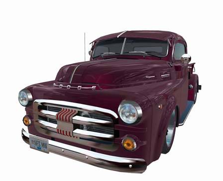 Dodge B-Series Pickup 1953 by Alex.Ka.