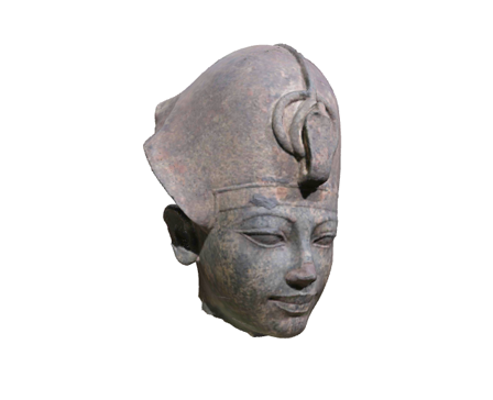 Head of Amenhotep III by Cleveland Museum of Art
