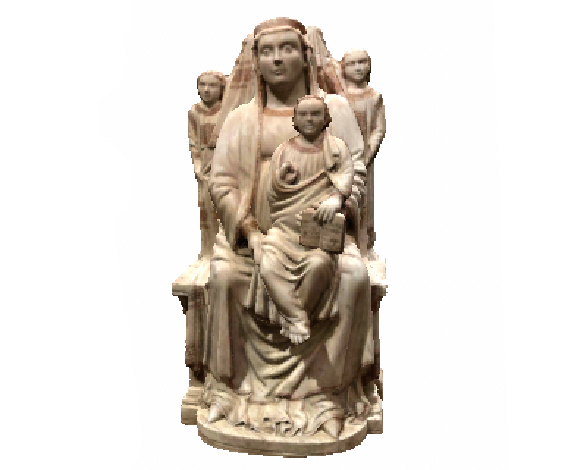 Madonna and Child with Two Angels