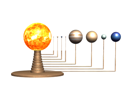 Solar System Model by Smoggybeard