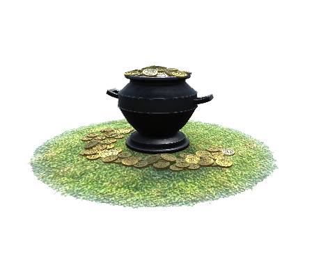 St. Patrick's day:  Treasures Pot