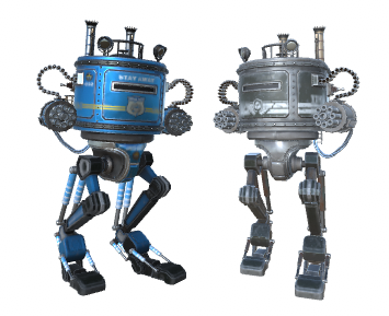 T200 Dieselpunk Mech - Freebie