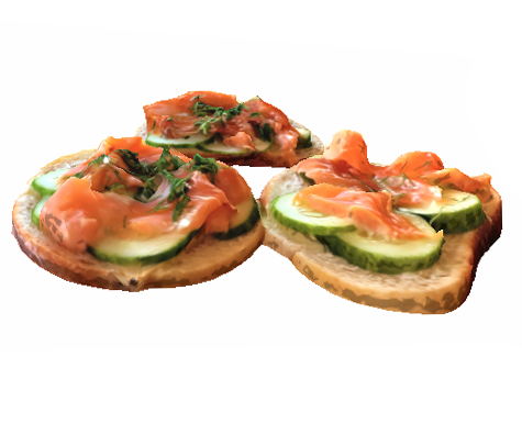 Smoked Salmon Sandwich