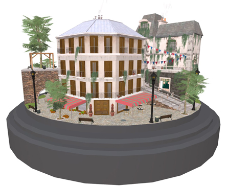 Montmartre Cityscene by Arno.De.Regge