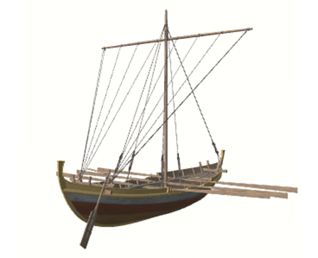 Herculaneum Boat - Roman Boat