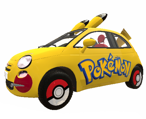 Carro Personalizado Pokémon