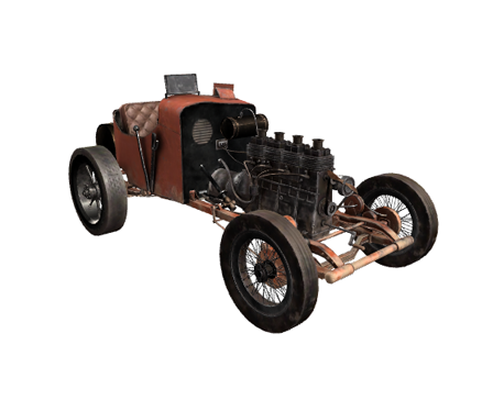 Vintage Racing Car by Mateusz Woliński