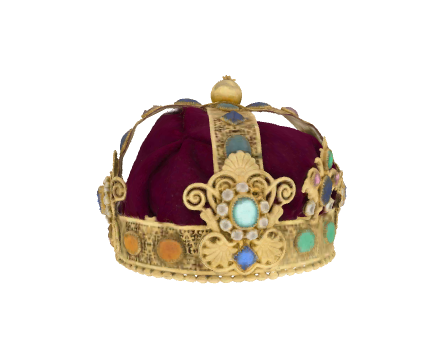 A royal crown – a prop by Malopolska`s Virtual Museums