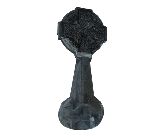 Stone celtic cross