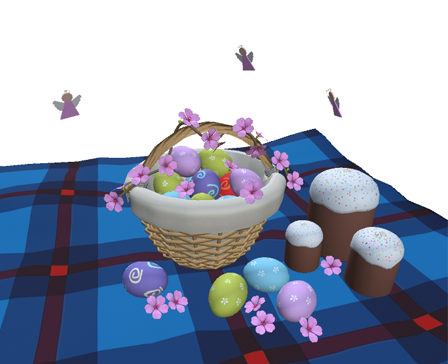 Happy Easter by IbluebirdI