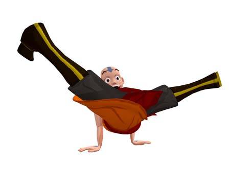 Aang from Avatar the Last Airbender by Daniel Cardona