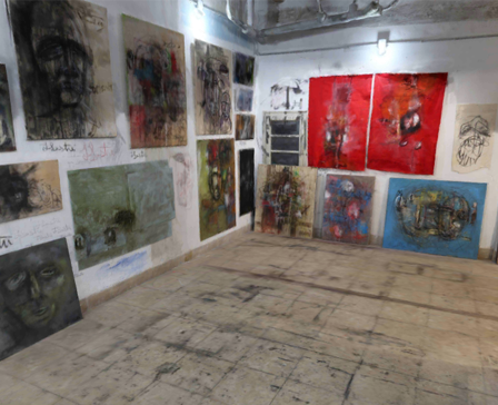 Jordi Sastre's Studio by danielmansilla