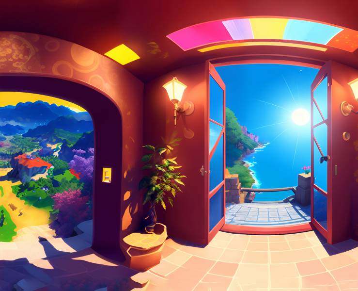 Colorful Perspective