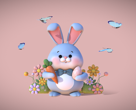 Easter Joy Bunny