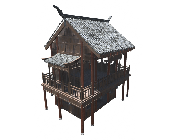 Chinese High House Wood