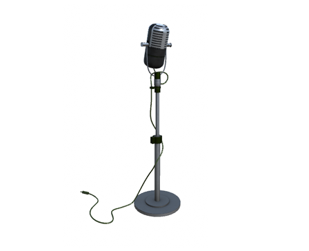 Old Microphone by gozdemrl