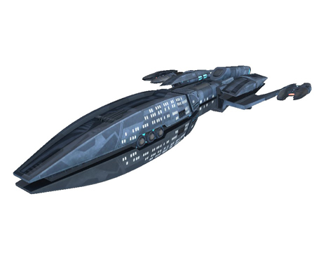 Andorian Cruiser by Wholock