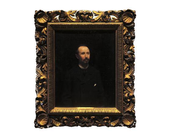 Peinture Portrait Edmon Picard (1884)