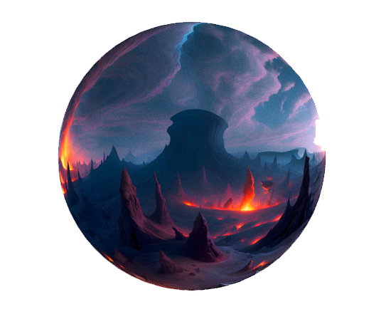 Hellish Worlds Skybox 3