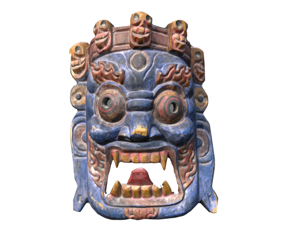 Nepalese tribal mask