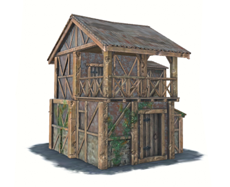 Romano-British House in Medieval London