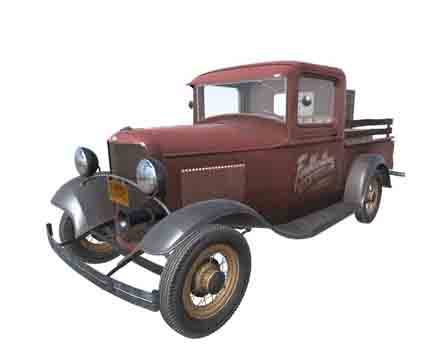 Ford Model B Pickup (1932) by  Voronin_37