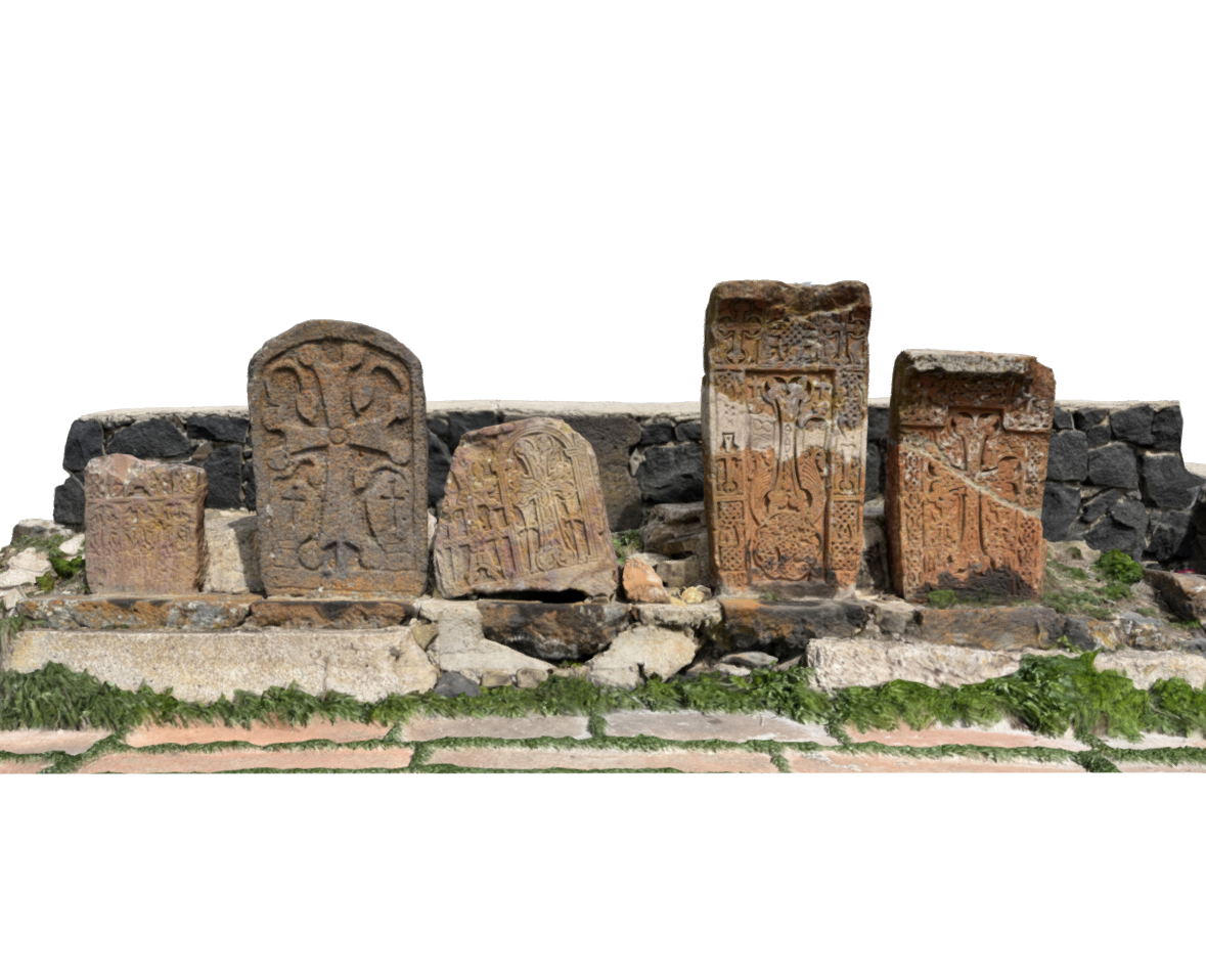 Set of Khachkars - Lake Sevan, Armenia