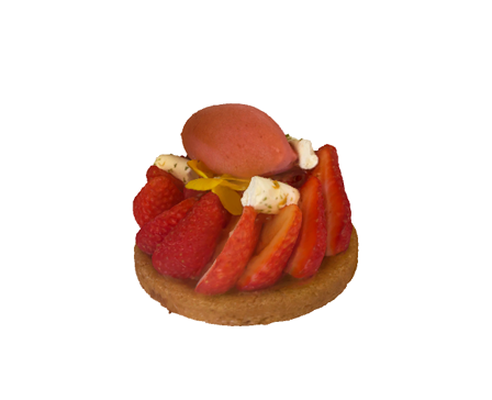 Strawberry tart by alban