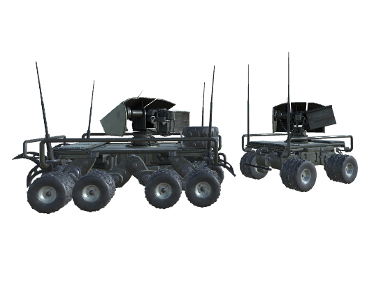 The UGV convoy