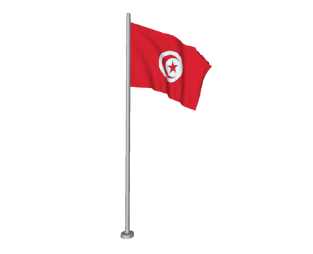Flag of Tunisia