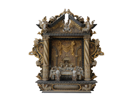 Altarpiece from Orebygard by Geoffrey Marchal