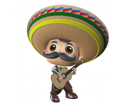 Cinco de Mayo - Mexican character