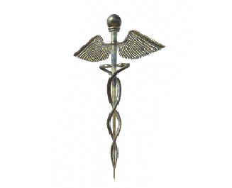 Old Caduceus statuette