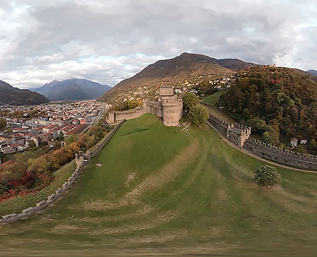 360 BELLINZONA UNESCO Castles