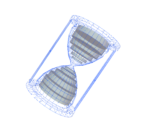 Digital Hourglass Icon by  ARTANKHN | 3D ART