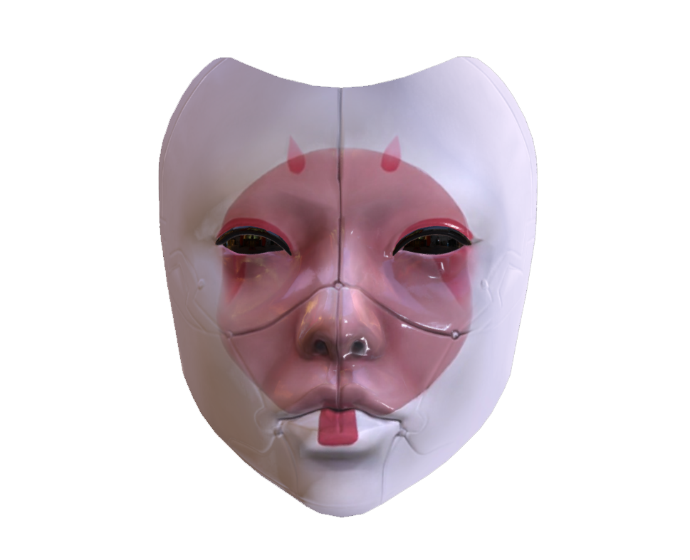Ghost in the Shell Geisha Mask