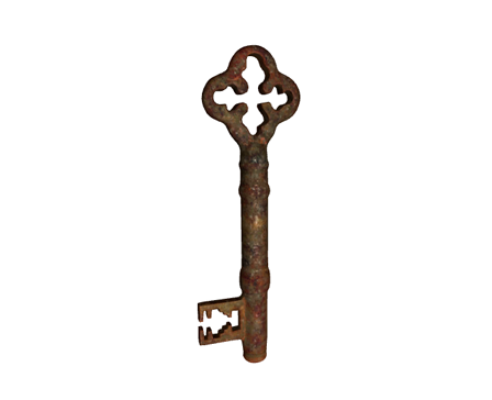 Rusted Medieval Key by Sousinho
