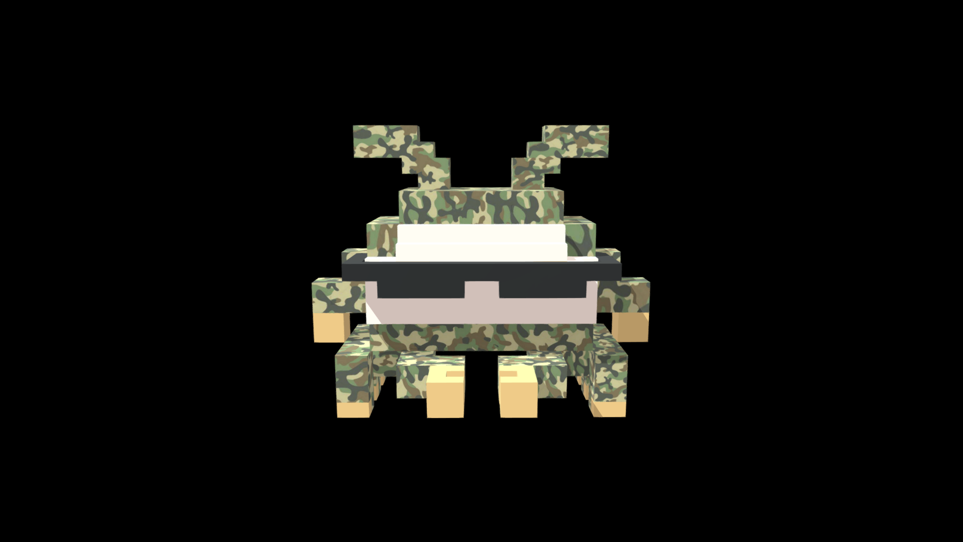 Crab Invader #002 by @NFT INVADERZ