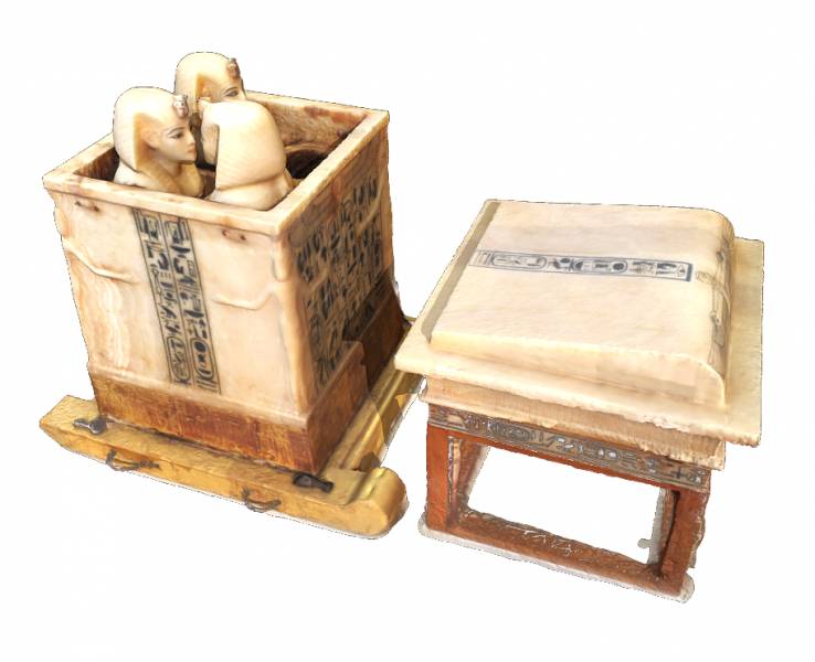 Canopic Chest of Tutankhamen