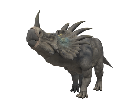 Styracosaurus A by Kyan0s