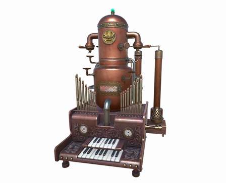 Pipe Organ Espresso Machine by ehcawen