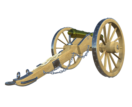 British field cannon - 1815