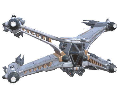 Star Fury spaceship Babylon 5 by  lesha.klimenko1989