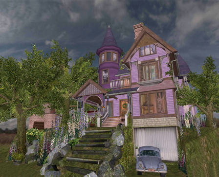 Grandma's garden diorama by MelissaVerdonck