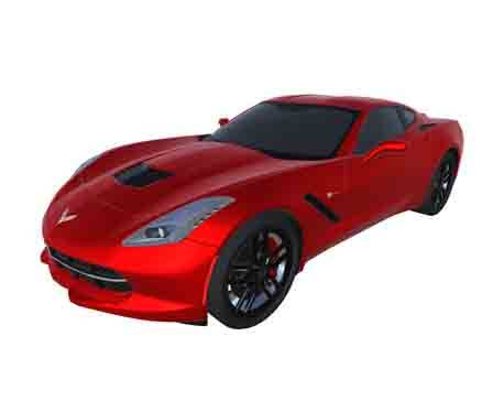 Corvette Stingray by Harri3D